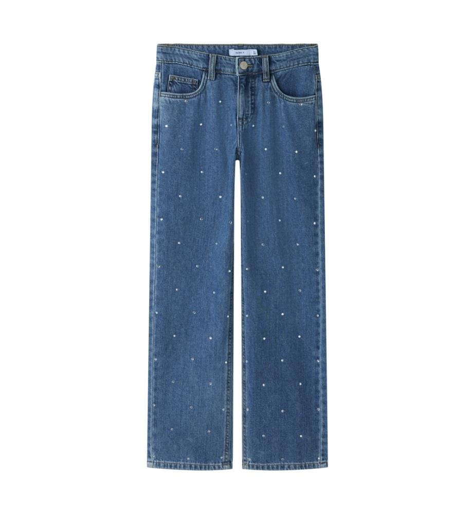 Jeans - Mittelblauer Denim