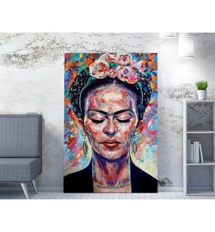 Tableau décoratif sur toile -  Multicolore