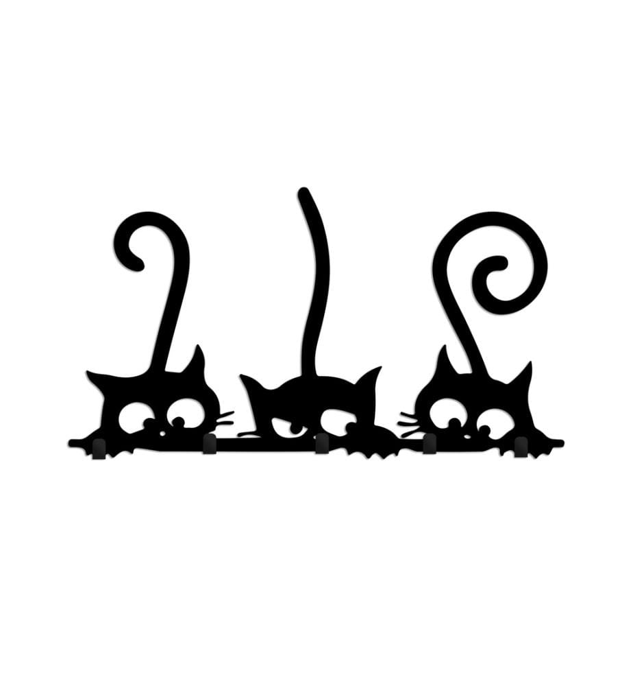 Wandhaken – Schwarz