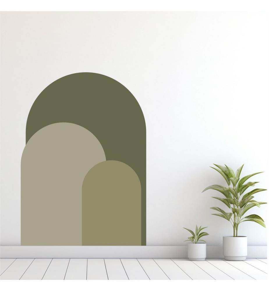 Dekorativer Wandsticker - Mehrfarbig
