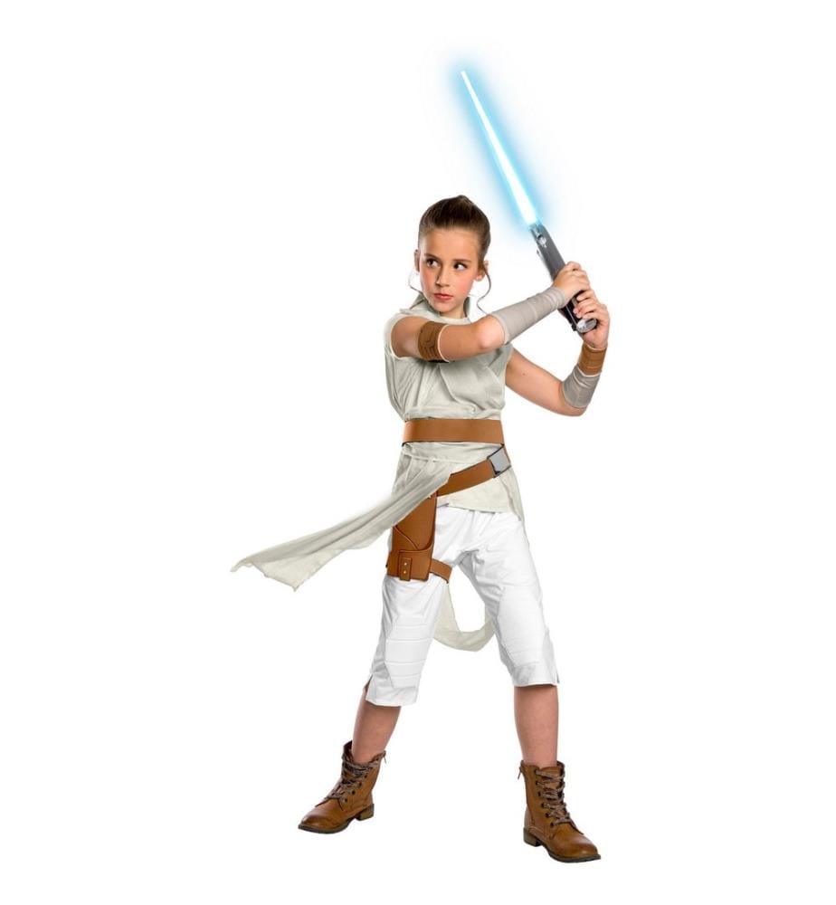 Star WarsRagazze Deluxe Rey Pelle Scamosciata Costume
