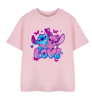 Lilo & Stitch - T-shirt LOVE - Fille