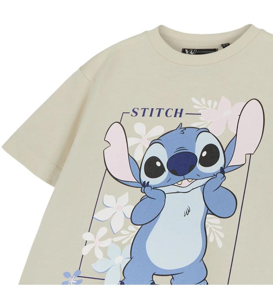 Lilo & Stitch Girls Stitch Short-Sleeved T-Shirt