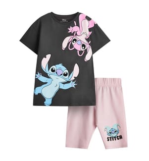 Lilo & Stitch - Ensemble t-shirt et short - Fille