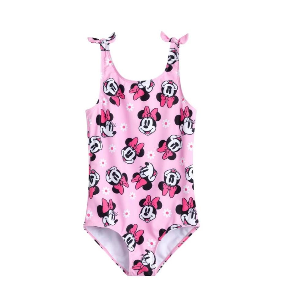 Disney - Maillot de bain 1 pièce motif Minnie Mouse - Fille