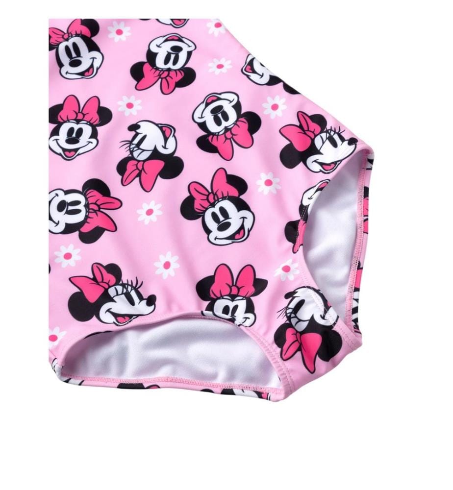 Disney - Maillot de bain 1 pièce motif Minnie Mouse - Fille