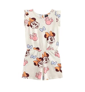 Disney - Combishort motif Minnie Mouse motif/style imprimé intégral - Fille