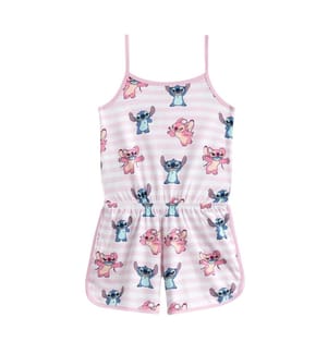 Lilo & Stitch - Combishort sans manches motif Stitch et Angel - Fille