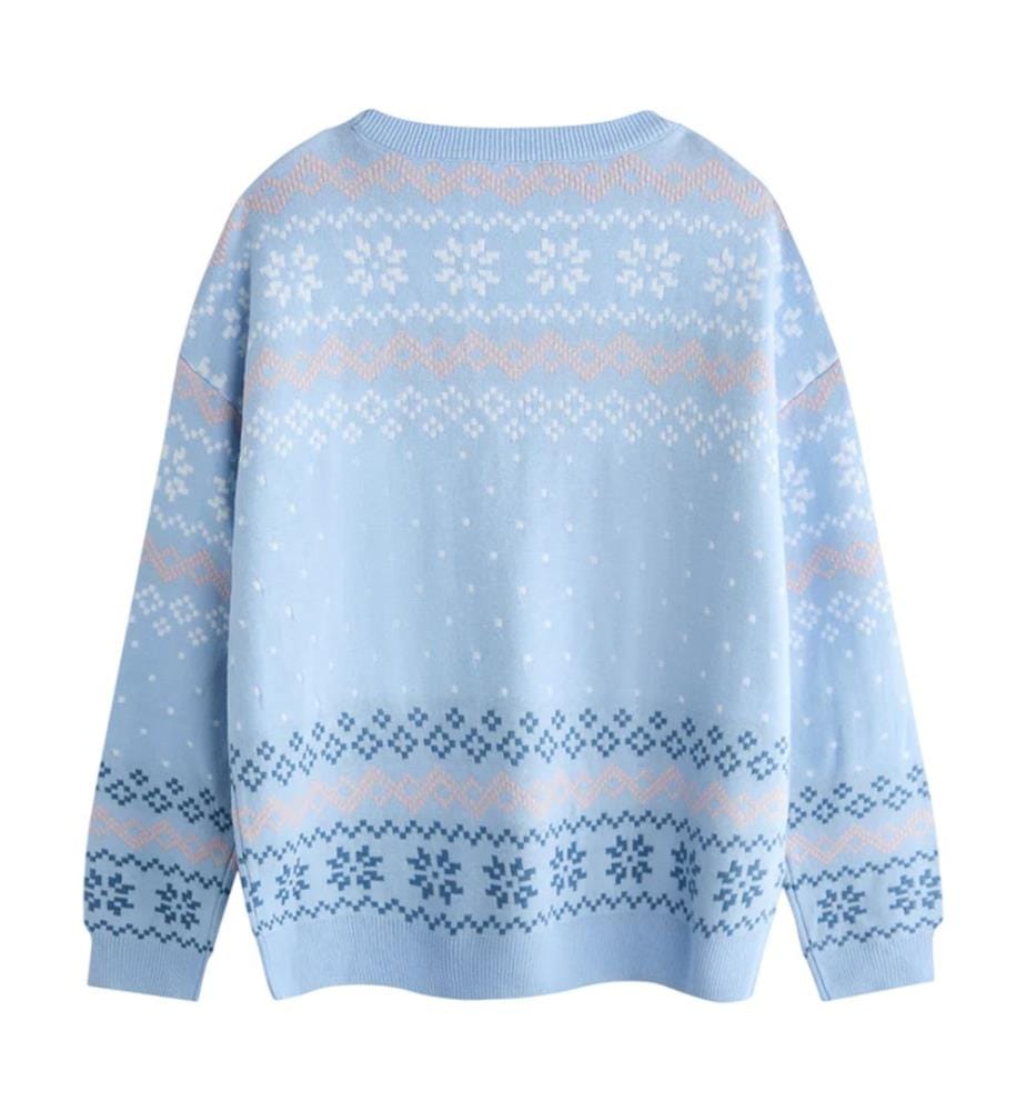 Lilo & Stitch - Pull Noël motif Stitch - Fille