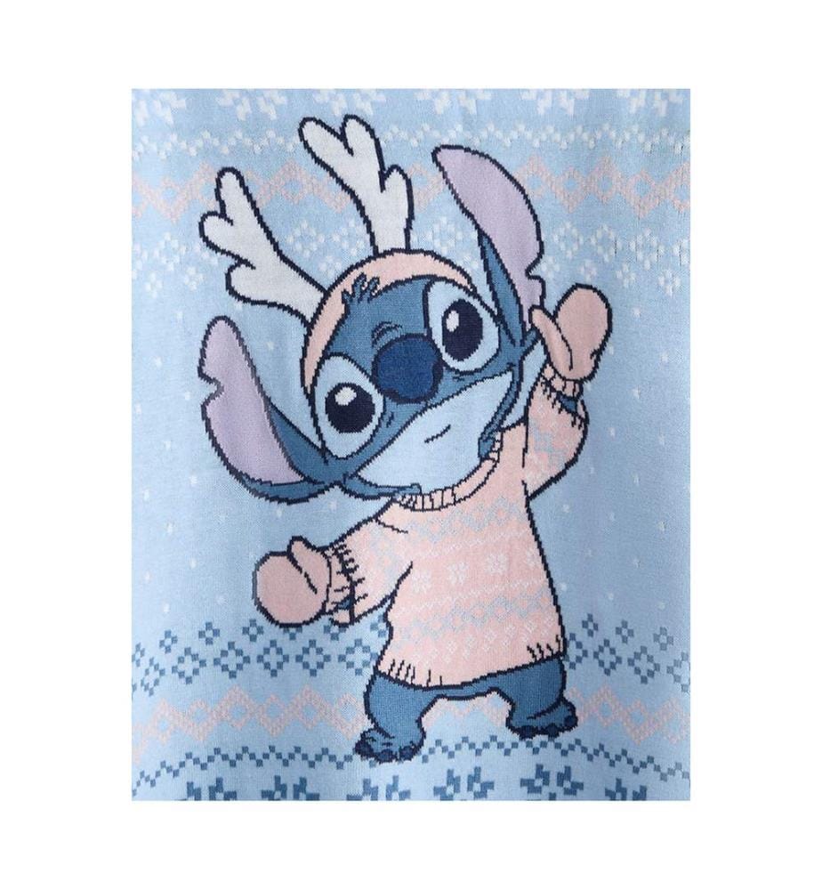 Lilo & Stitch - Pull Noël motif Stitch - Fille