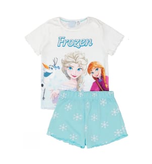 Frozen Completo Pigiama Corto Anna ed Elsa Ragazze