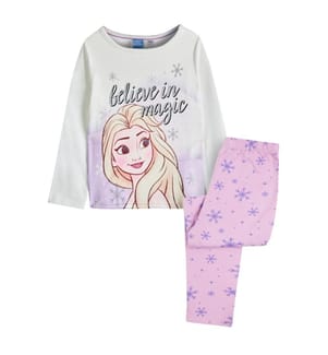 Frozen Believe In Magic Set Pigiama Lungo Elsa Stampa su intera superficie Ragazze