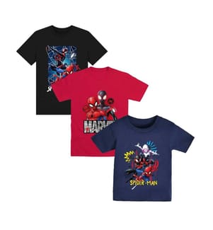 Spider-Man - T-Shirt für Kinder (3er-Pack)