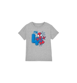 Spider-Man - "Cute Spidey" T-Shirt für Kinder - 4. Geburtstag
