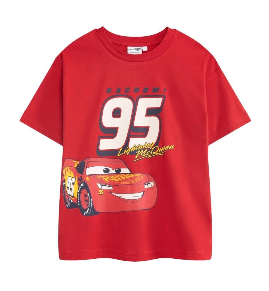 Cars - T-shirts manches courtes motif Flash McQueen - Garçon