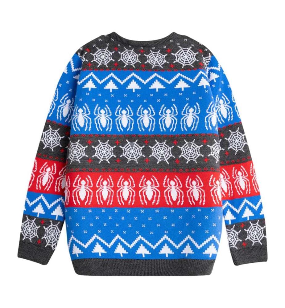 Spider-Man - Pull de Noël motif/style visage - Garçon