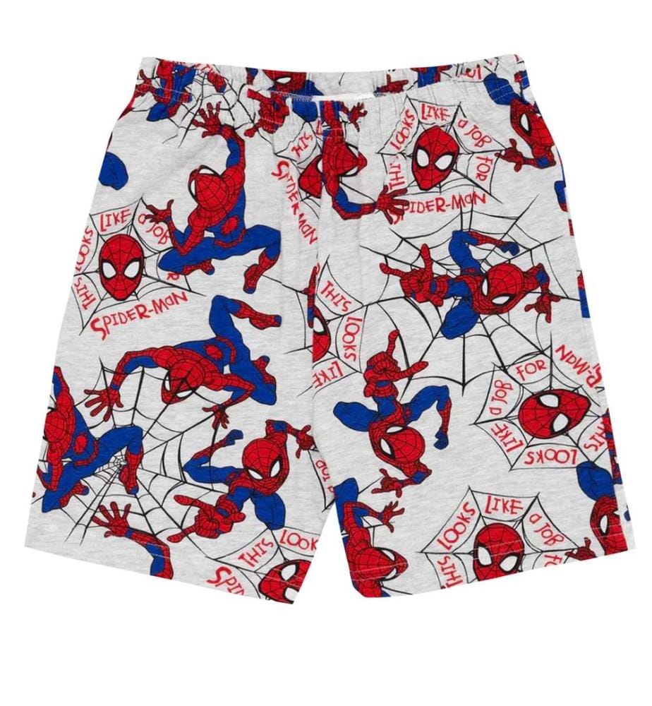 Spider-Man Set Pigiama Maniche Corte Ragazzi