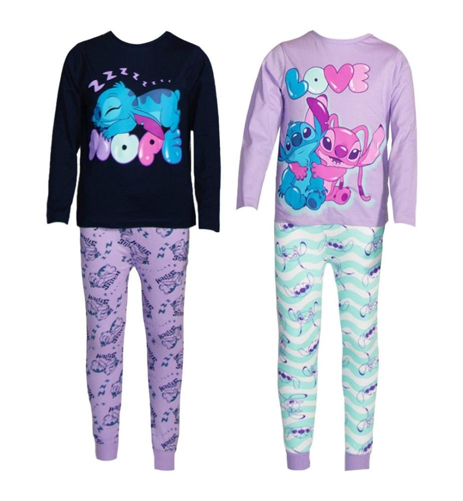 Lilo & Stitch - Ensemble de pyjama long motif Angel - Enfant