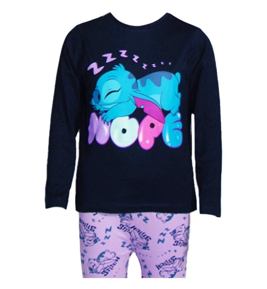 Lilo & Stitch - Ensemble de pyjama long motif Angel - Enfant