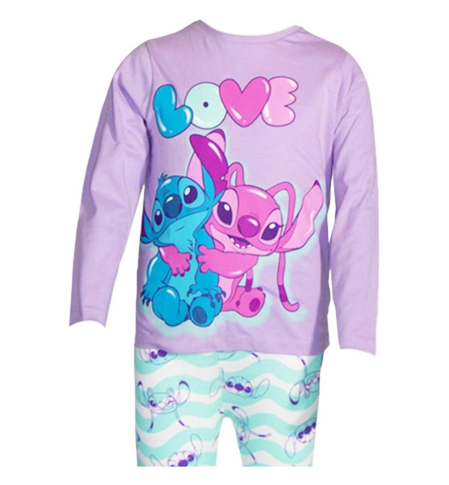 Lilo & Stitch - Ensemble de pyjama long motif Angel - Enfant