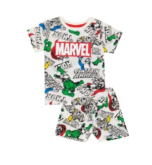 Marvel - Schlafanzug mit Shorts für Jungen