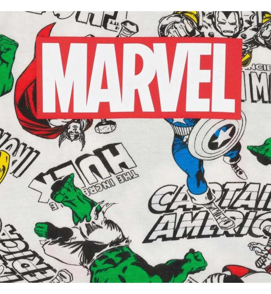 Marvel Boys Superhero Short Pyjama Set