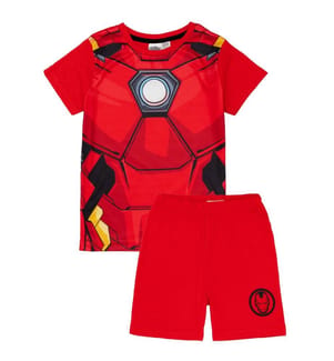 Iron Man - Schlafanzug mit Shorts für Jungen