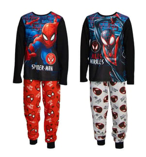 Spider-Man: Miles Morales - Schlafanzug mit langer Hose für Kinder (2er-Pack)