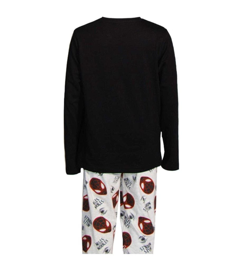 Spider-Man: Miles Morales - Ensemble de pyjama long motif/style logo - Enfant