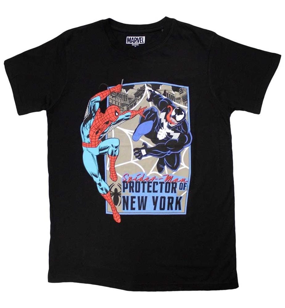 Spider-Man - T-shirt PROTECTOR OF NEW YORK - Adulte