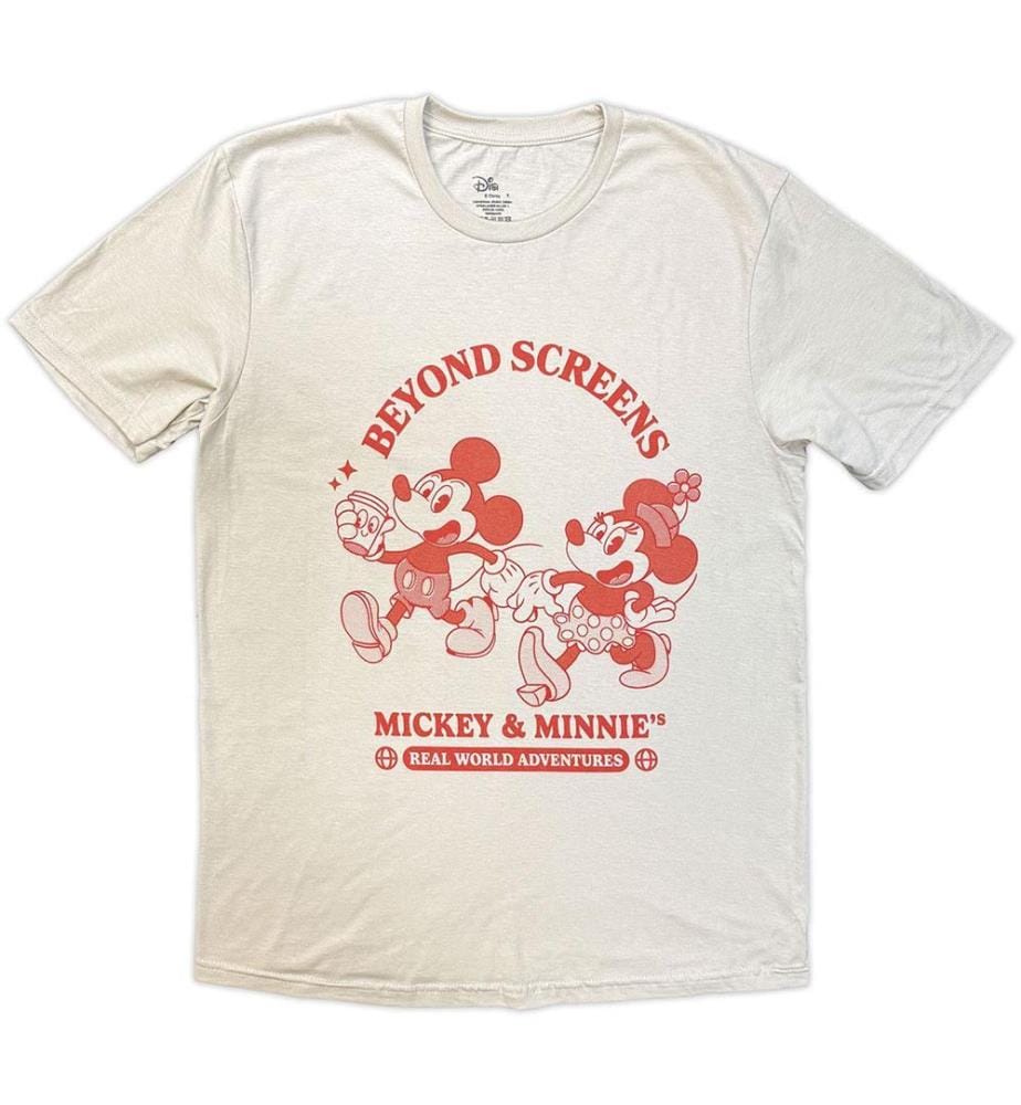 Disney - "Beyond Screens" T-Shirt für Herren/Damen Unisex