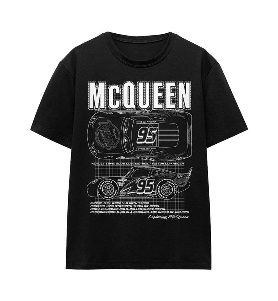 Cars - T-shirt motif Flash McQueen - Adulte