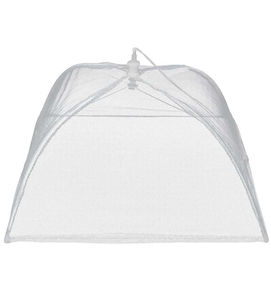 Einziehbare Insektenschutzglocke 34 cm - Weiss