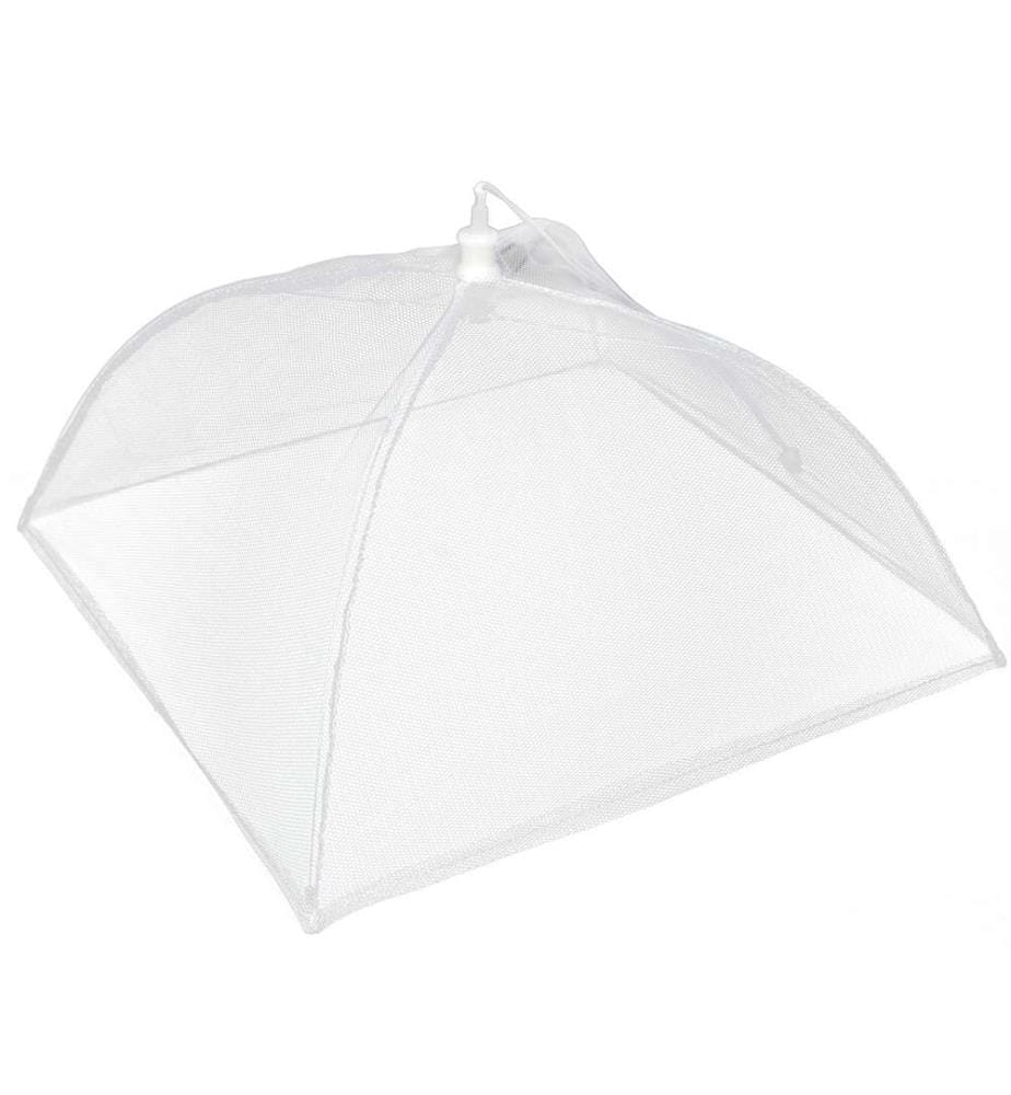 Einziehbare Insektenschutzglocke 34 cm - Weiss