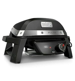 Barbecue Électrique Connecté Pulse 1000 - Noir et Argenté