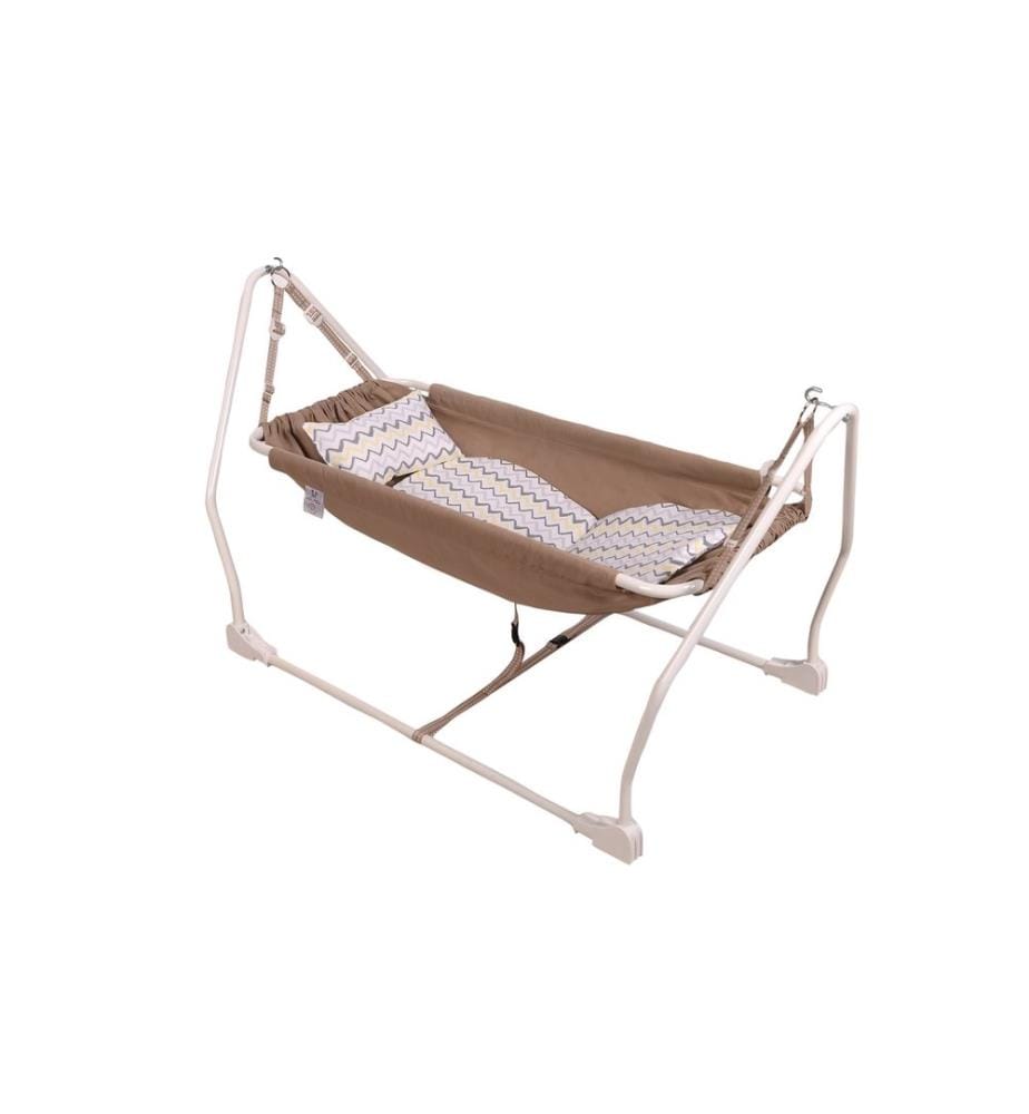 Babyhängematte, gold, 100 % METALL, Stoff: 100 % BAUMWOLLE