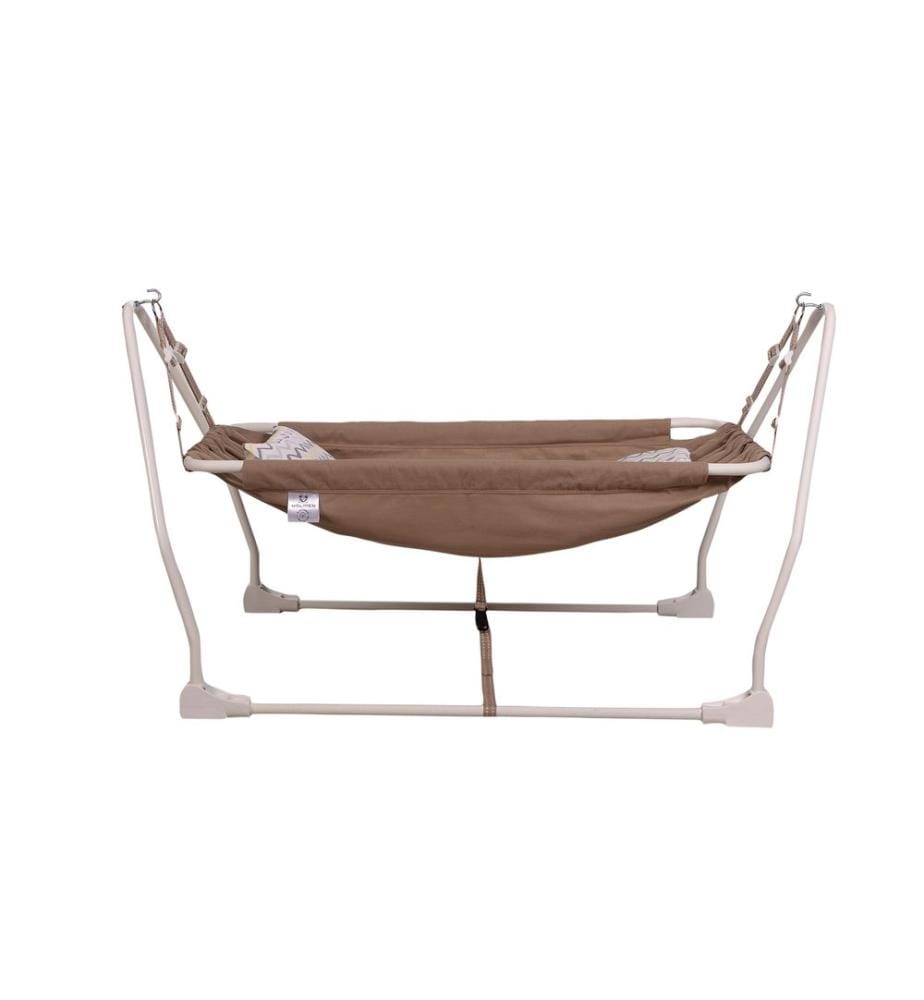Babyhängematte, gold, 100 % METALL, Stoff: 100 % BAUMWOLLE