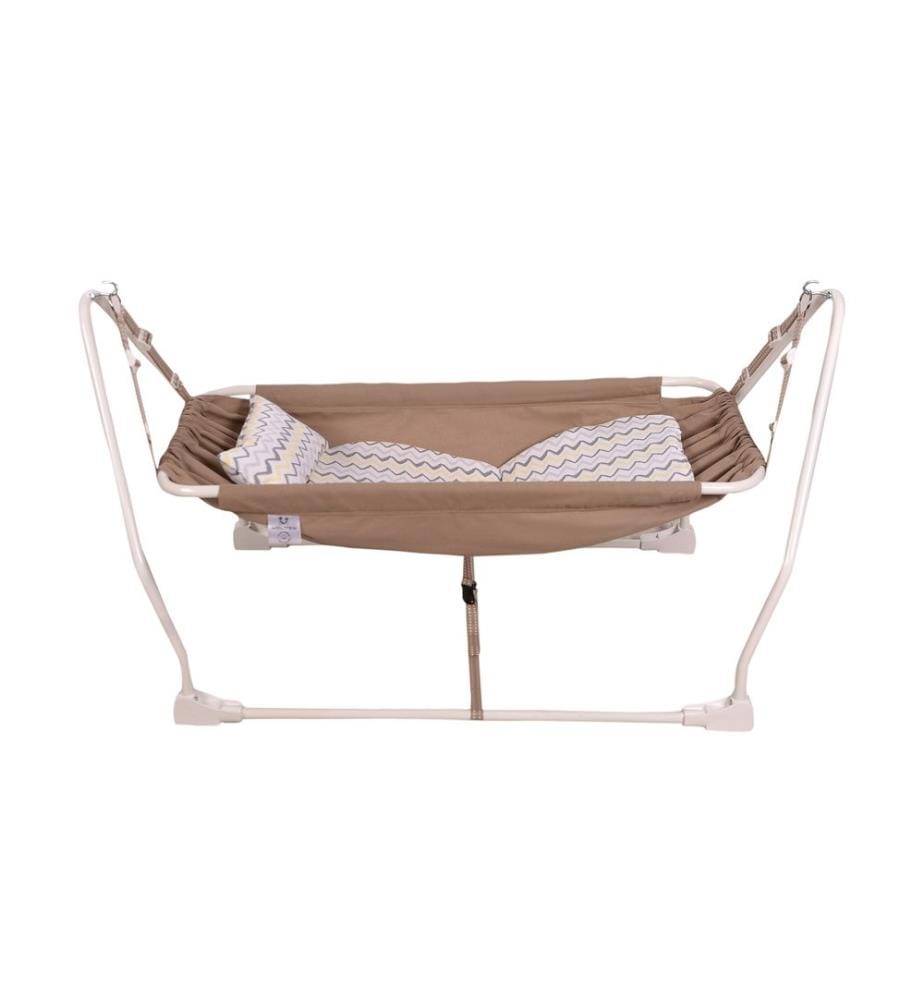 Babyhängematte, gold, 100 % METALL, Stoff: 100 % BAUMWOLLE
