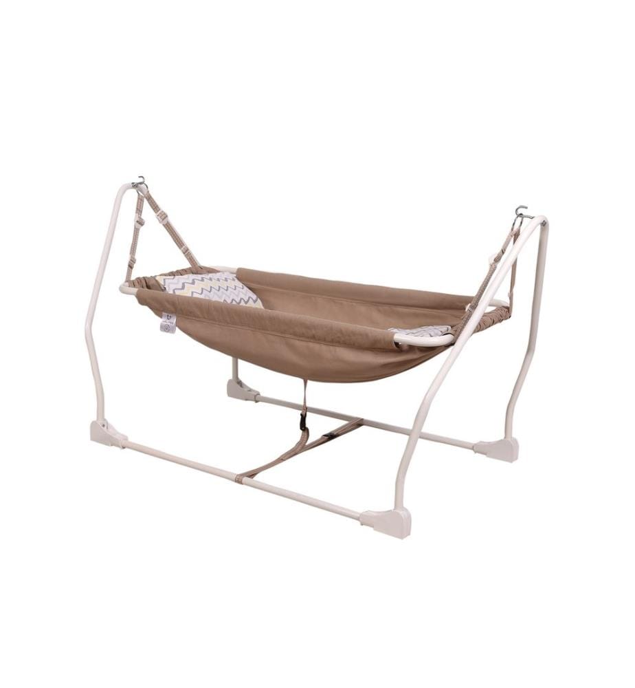 Babyhängematte, gold, 100 % METALL, Stoff: 100 % BAUMWOLLE