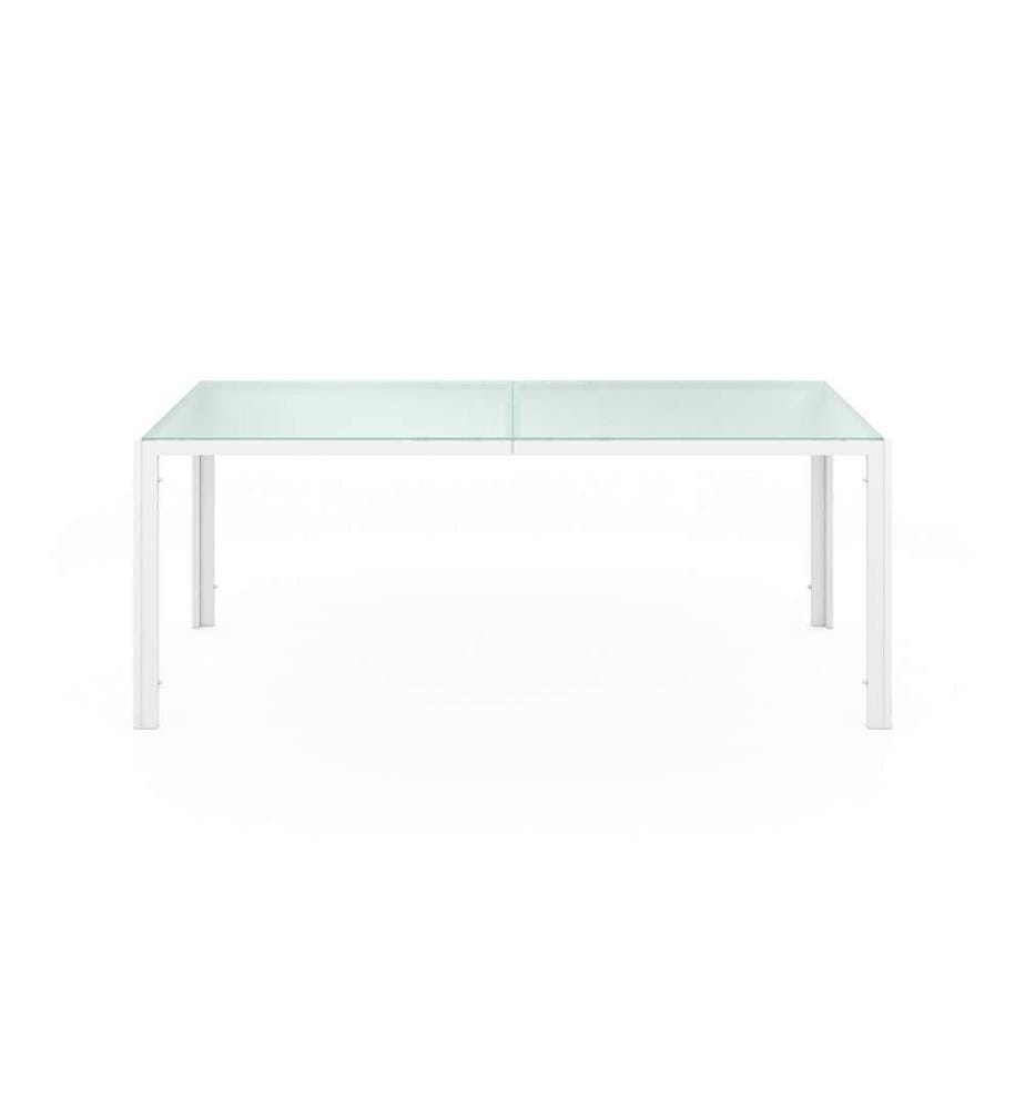 Gartenmöbel Minorca 8-Sitzer - Weiss und Beige