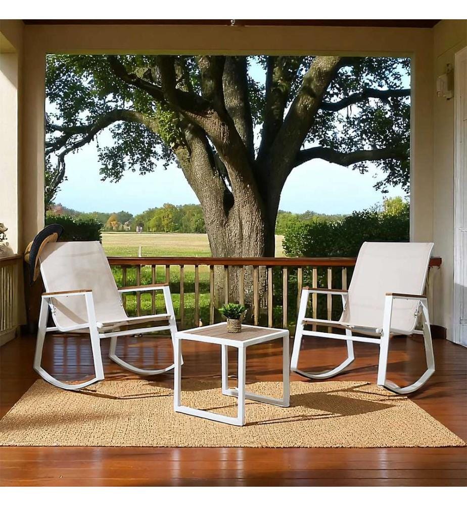 Gartenmöbel Capri 3-teilig - Beige