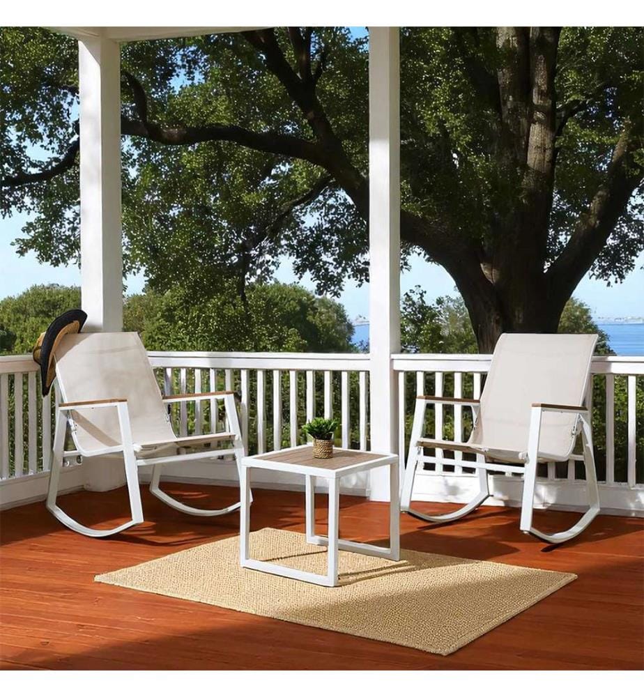 Gartenmöbel Capri 3-teilig - Beige