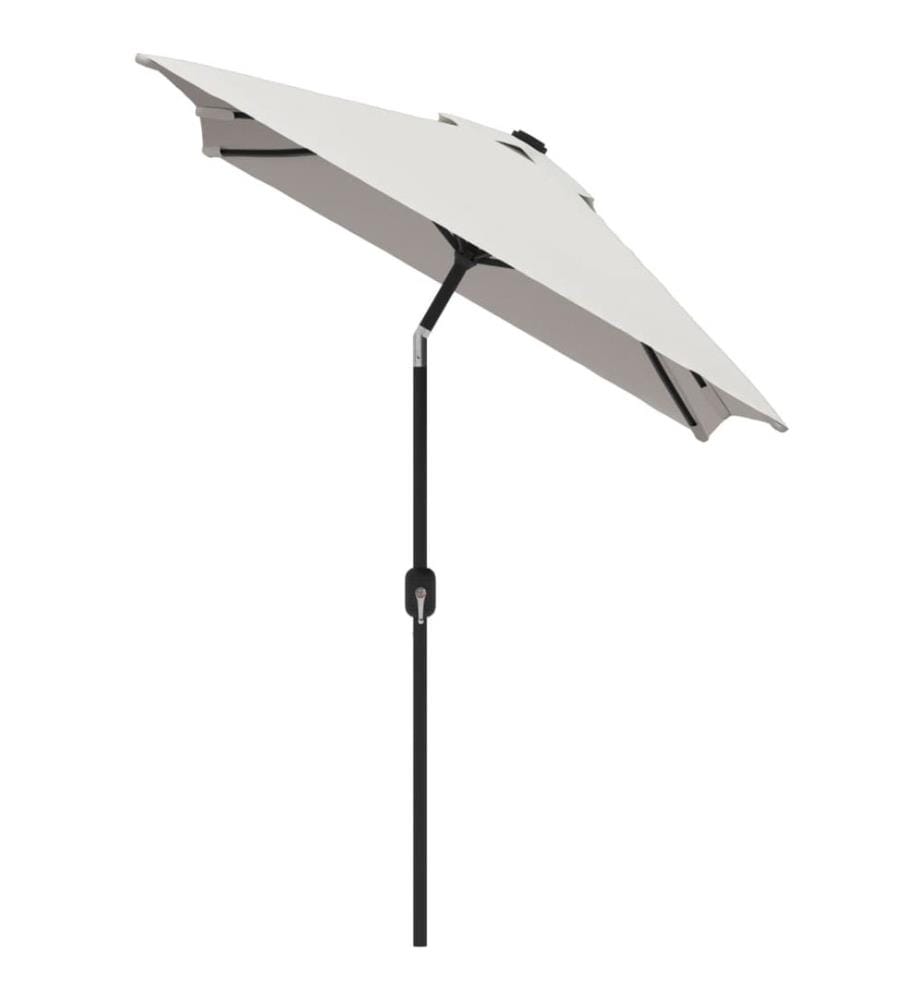 Sonnenschirm 200x300 cm Sandweiss Rechteckig