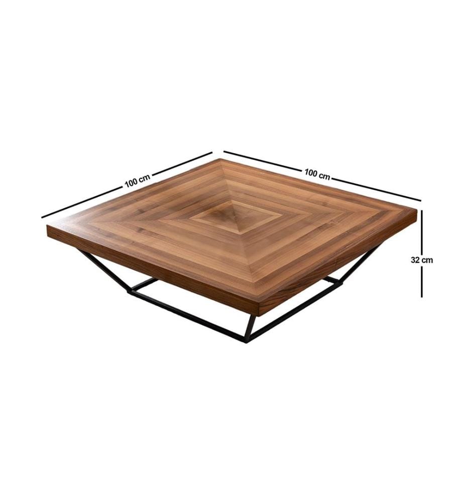 Couchtisch Cora – Nussbaum