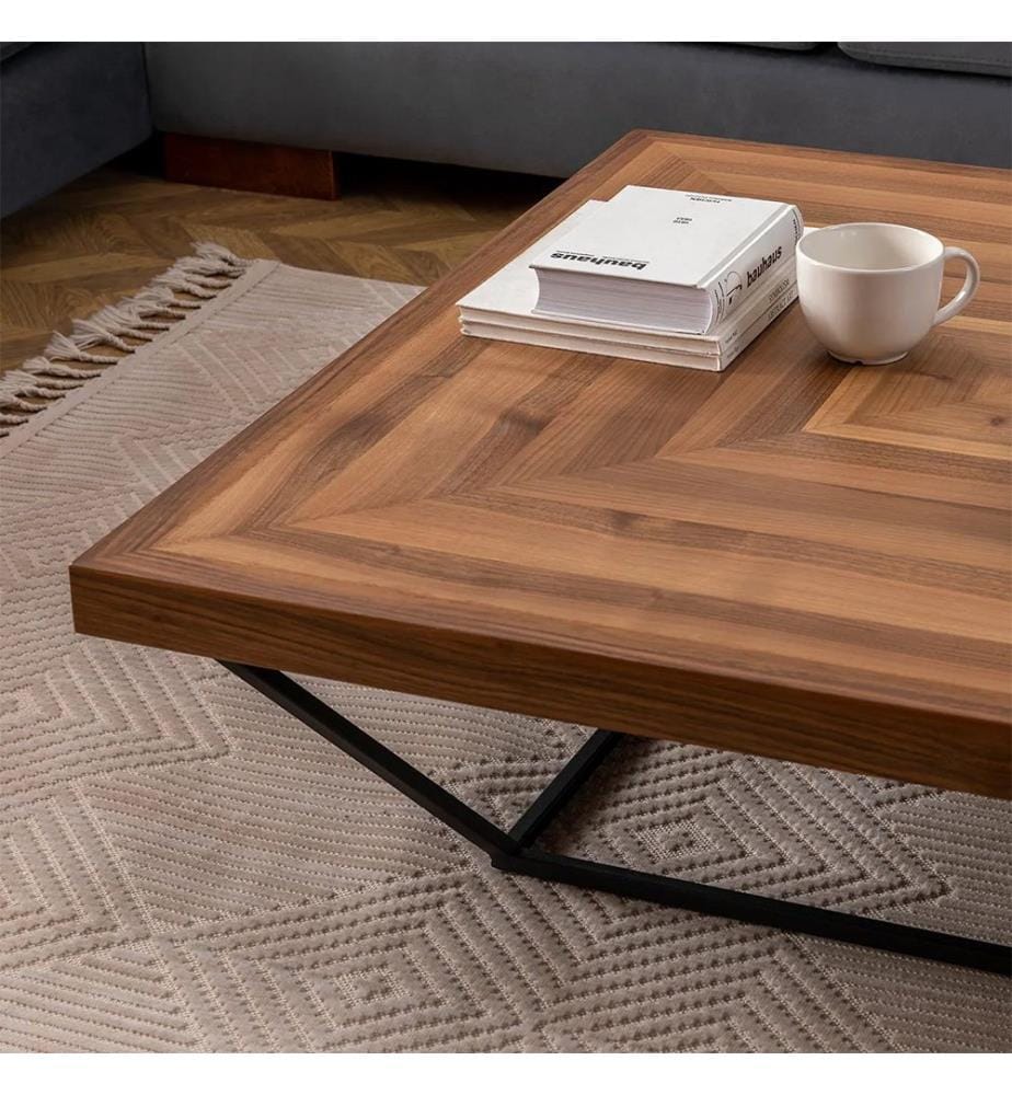Couchtisch Cora – Nussbaum