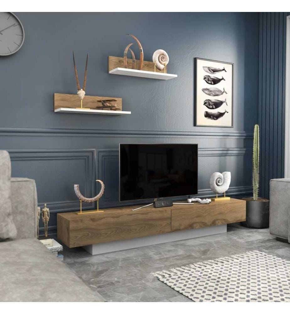 TV-Schrank – Weisse Eiche