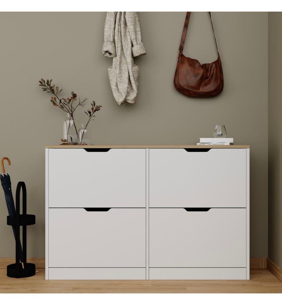 Schuhschrank Duru – Weiss