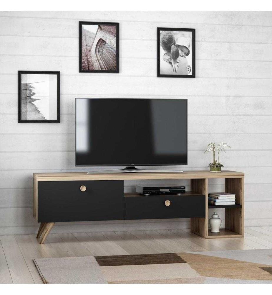 TV-Schrank – Schwarze Eiche
