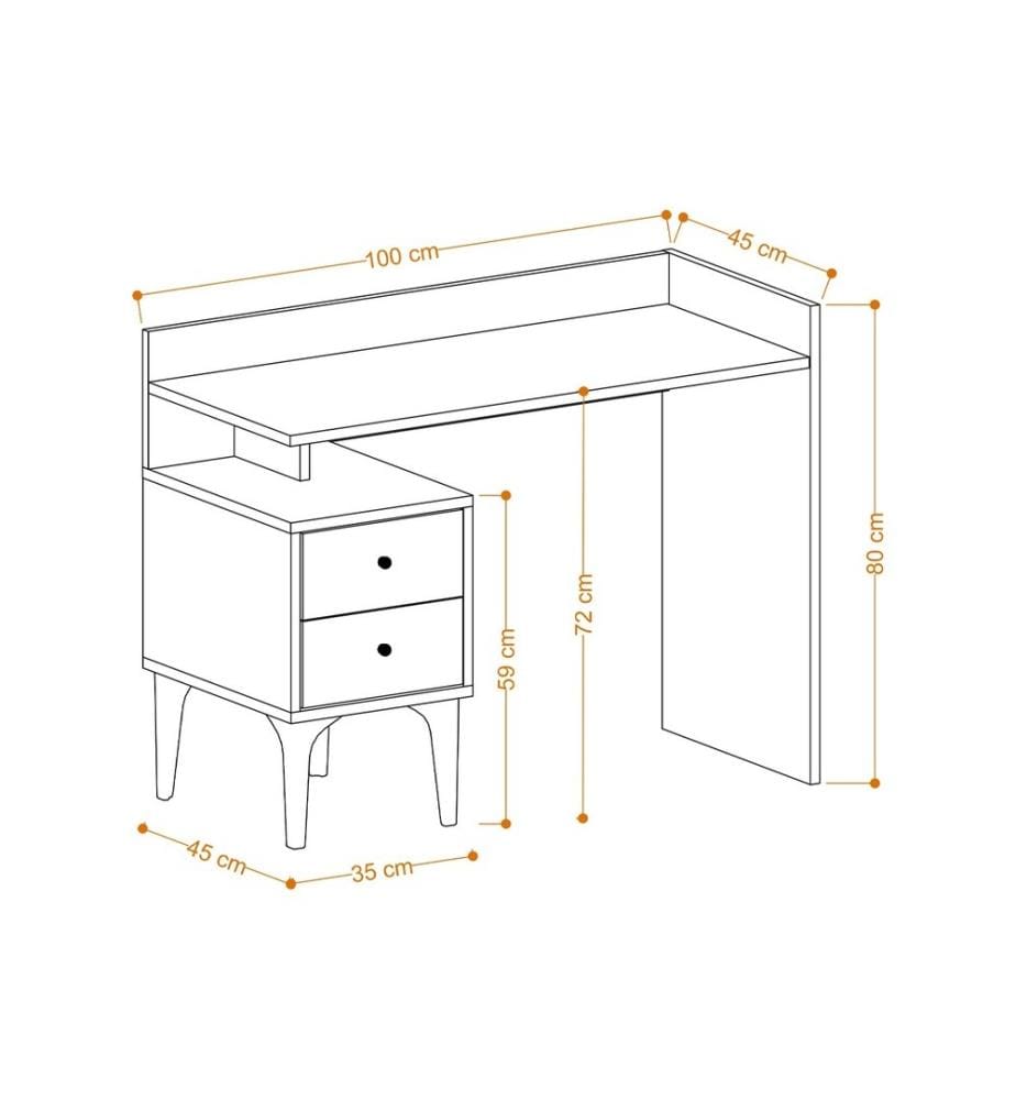 Schreibtisch – Eiche