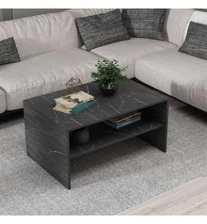 Couchtisch Apollon – Schwarzer Marmor